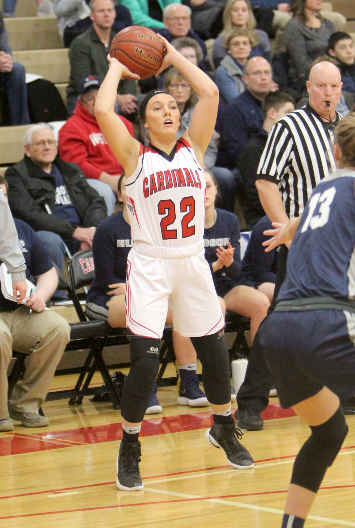 Hudson at Chi-Hi girls basketball 1-25-19
